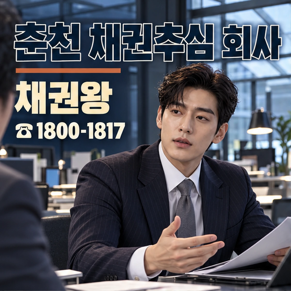 춘천 채권추심 회사 상담 안내 · 채권왕 1800-1817