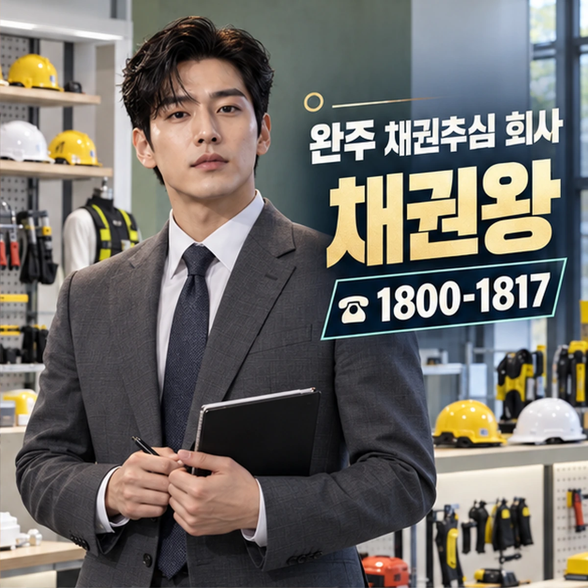 완주 채권추심 회사 상담 안내 · 채권왕 1800-1817