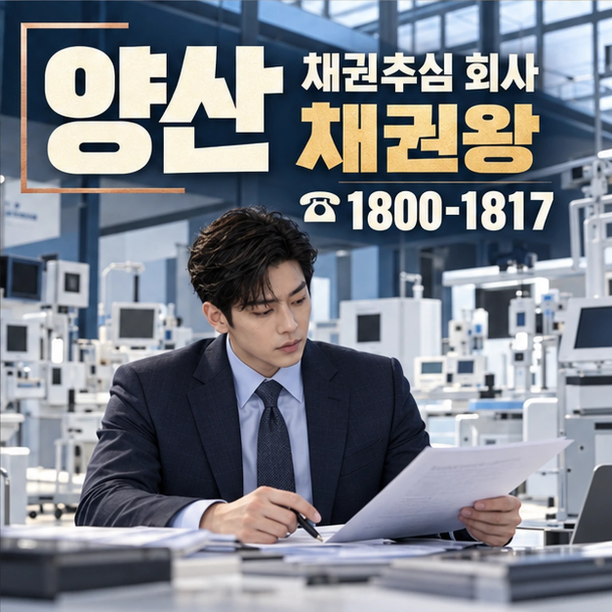 양산 채권추심 회사 상담 안내 · 채권왕 1800-1817