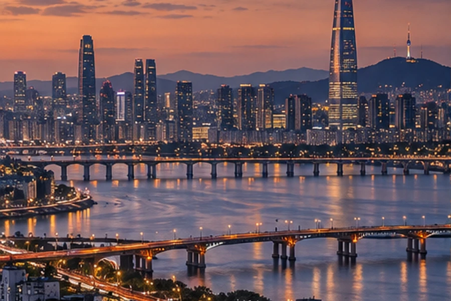수도권 도시와 지역 전경