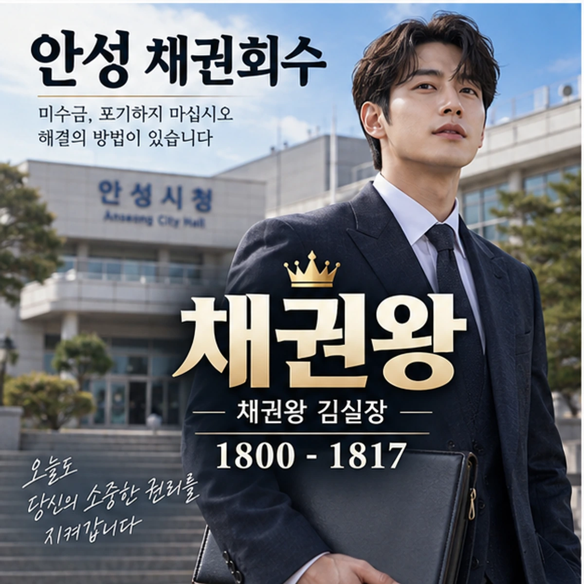 안성 채권회수 자료를 검토하는 김실장