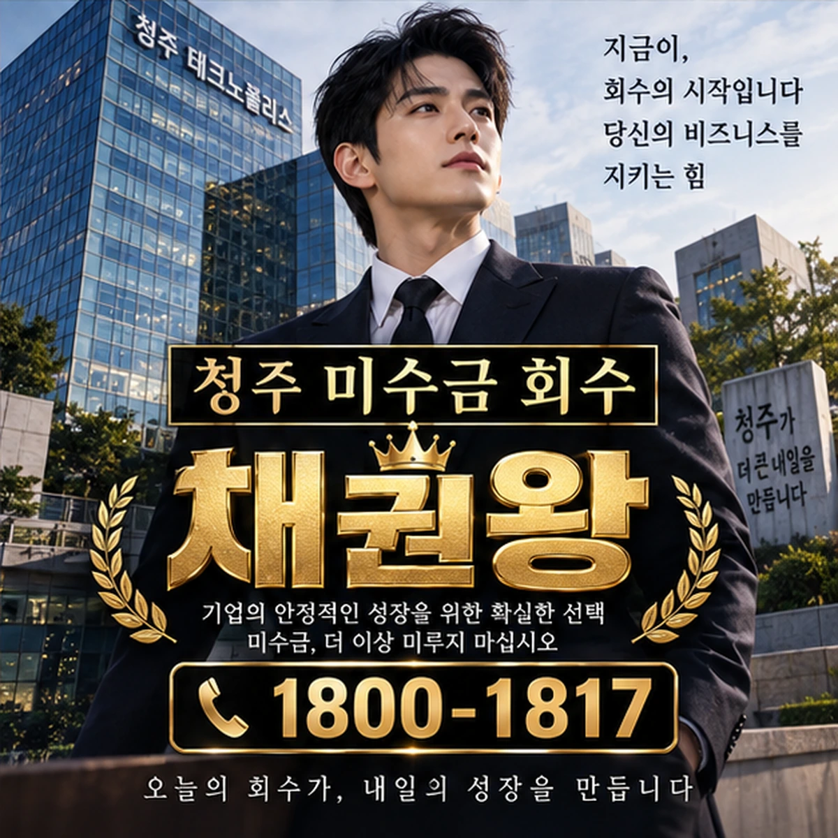 청주 미수금 회수 자료를 검토하는 김실장