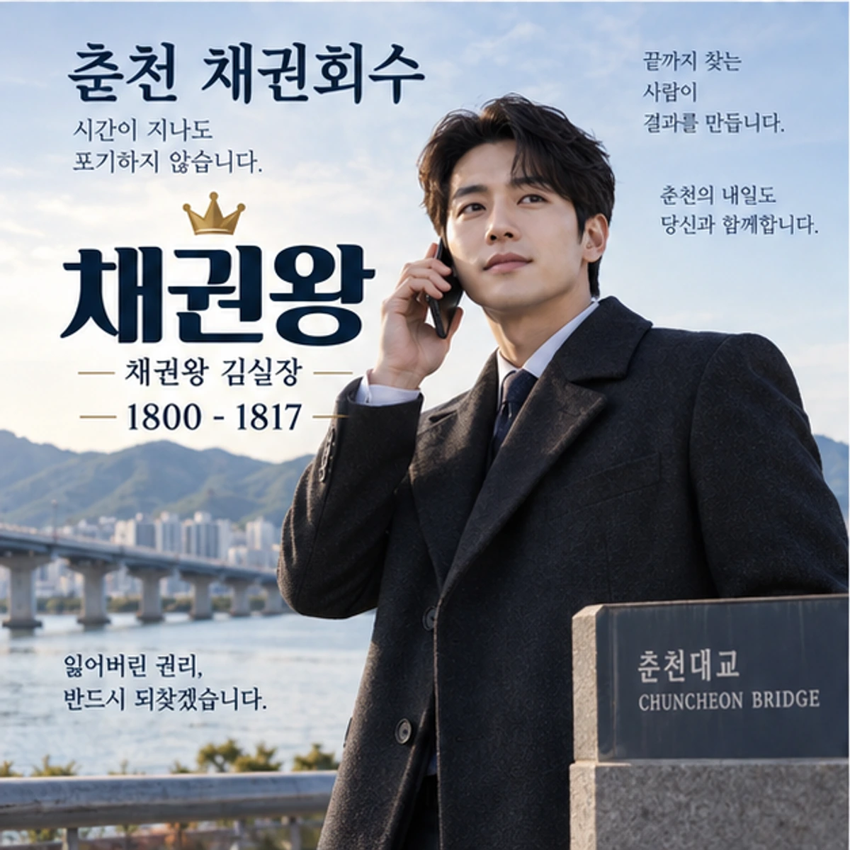 춘천 채권회수 자료를 검토하는 김실장