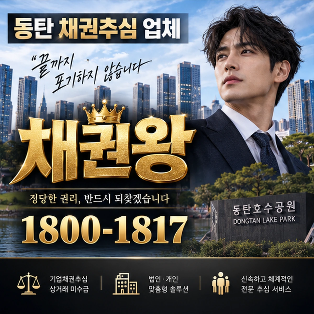동탄 채권추심 업체 자료를 검토하는 김실장