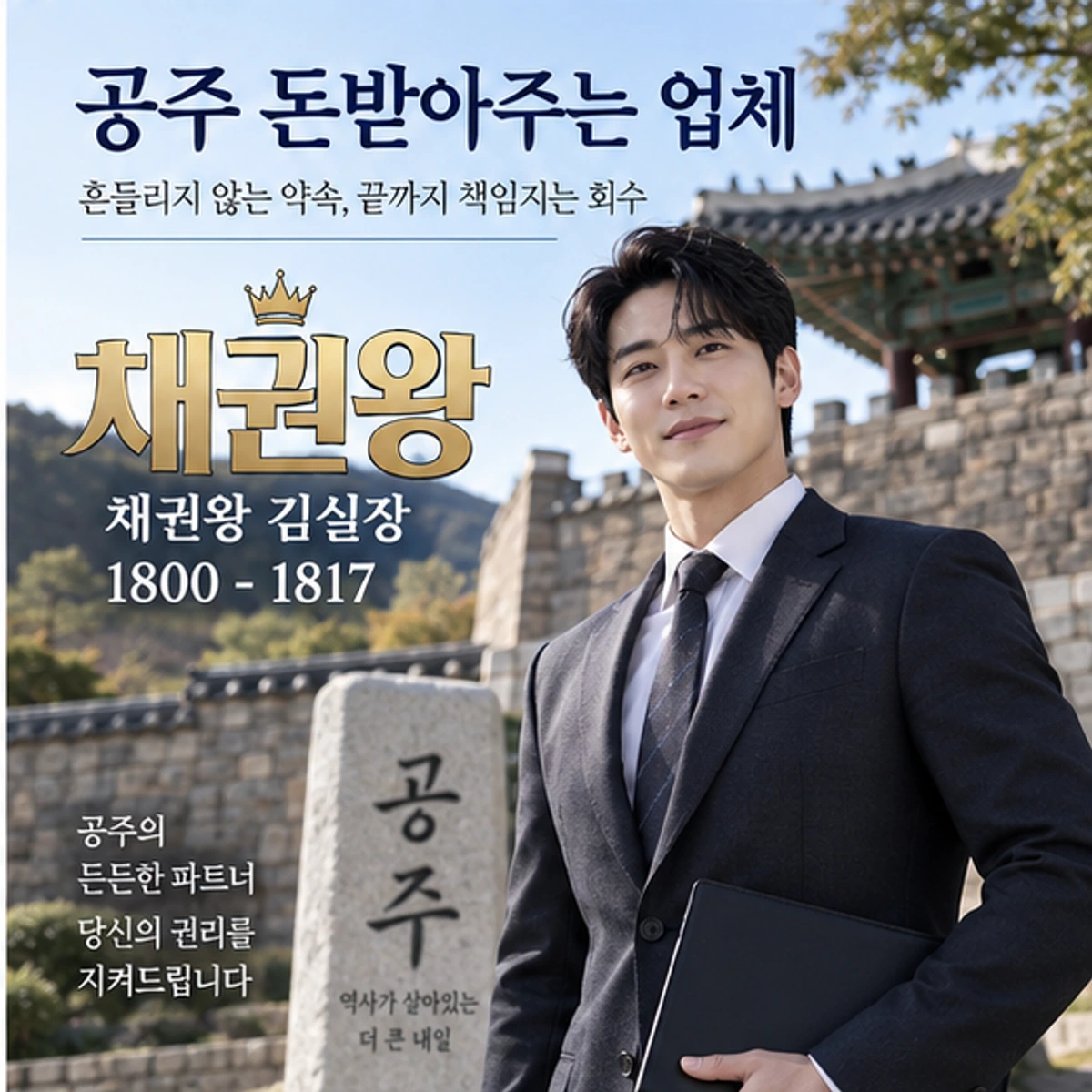 공주 돈받아주는 업체 자료를 검토하는 김실장