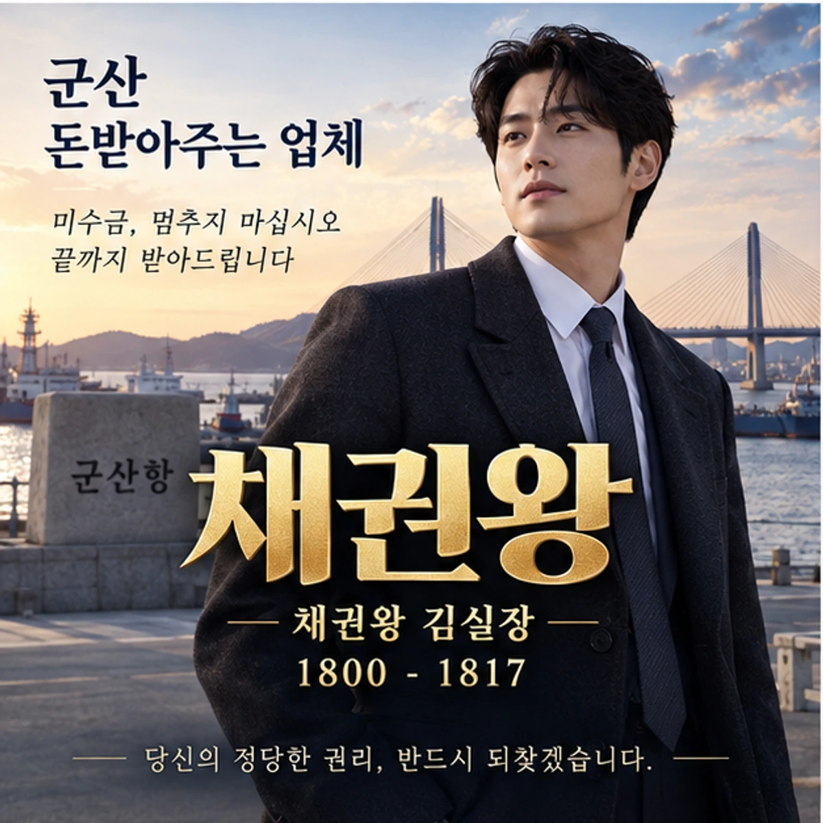 군산 돈받아주는 업체 자료를 검토하는 김실장