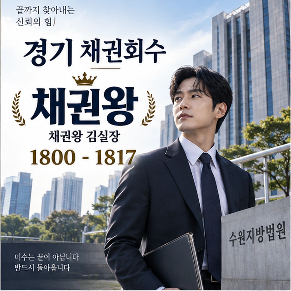 경기 채권회수 자료를 검토하는 김실장