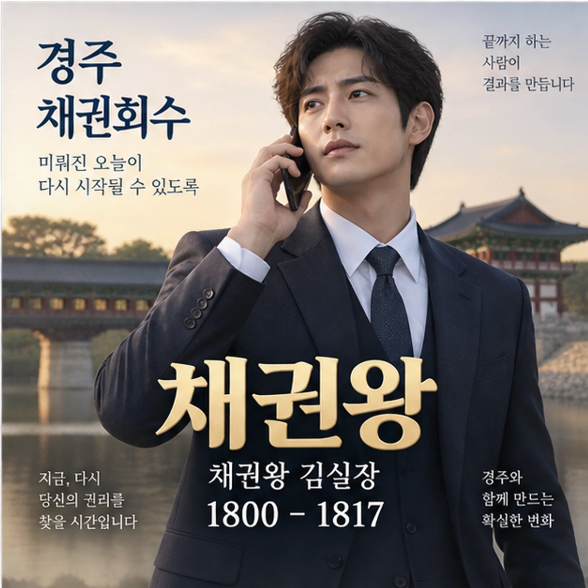 경주 채권회수 자료를 검토하는 김실장