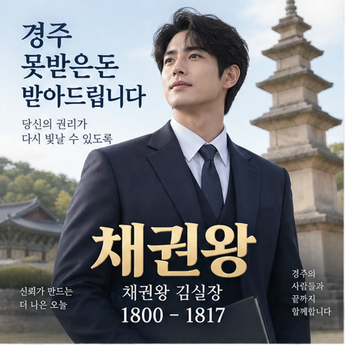 경주 못받은돈 받아드립니다 자료를 검토하는 김실장