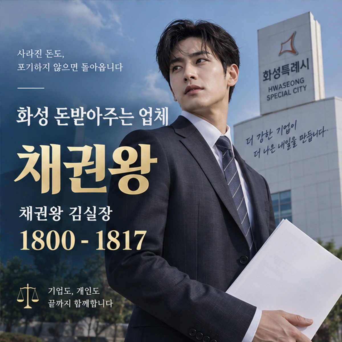 화성 돈받아주는 업체 자료를 검토하는 김실장