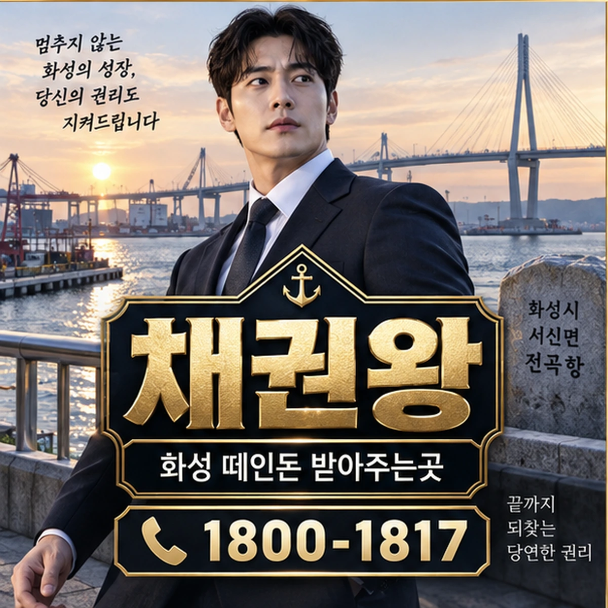 화성 떼인돈 받아주는곳 자료를 검토하는 김실장