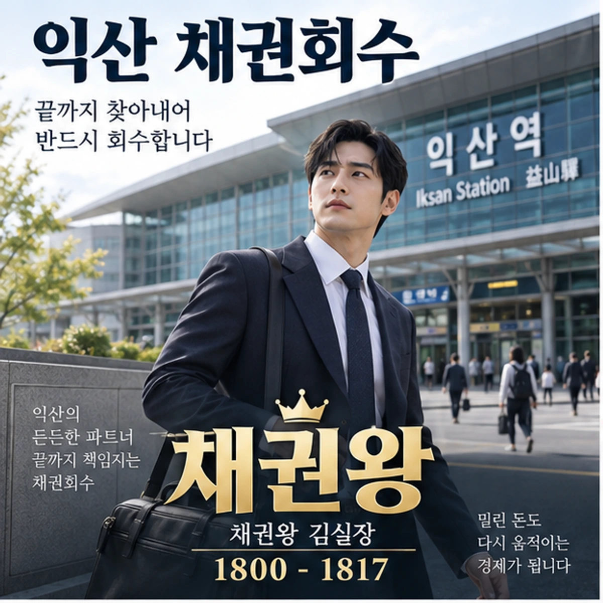 익산 채권회수 자료를 검토하는 김실장