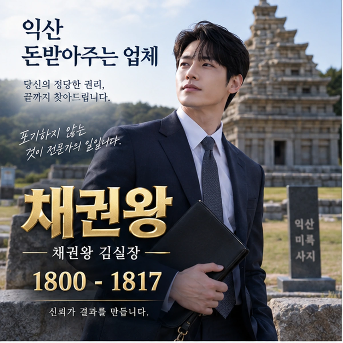 익산 돈받아주는 업체 자료를 검토하는 김실장