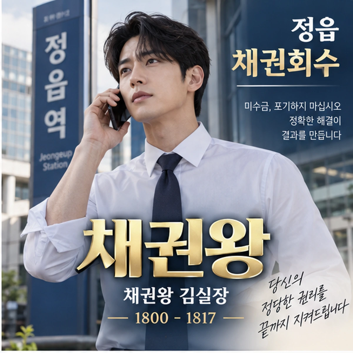 정읍 채권회수 자료를 검토하는 김실장