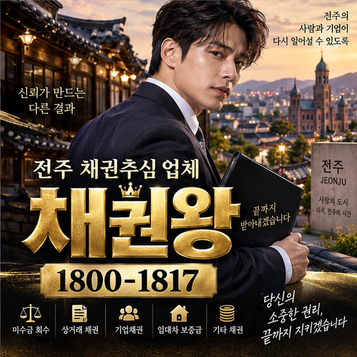 전주 채권추심 업체 자료를 검토하는 김실장