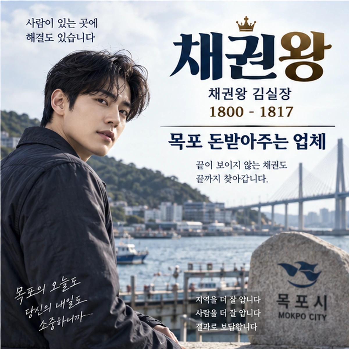 목포 돈받아주는 업체 자료를 검토하는 김실장