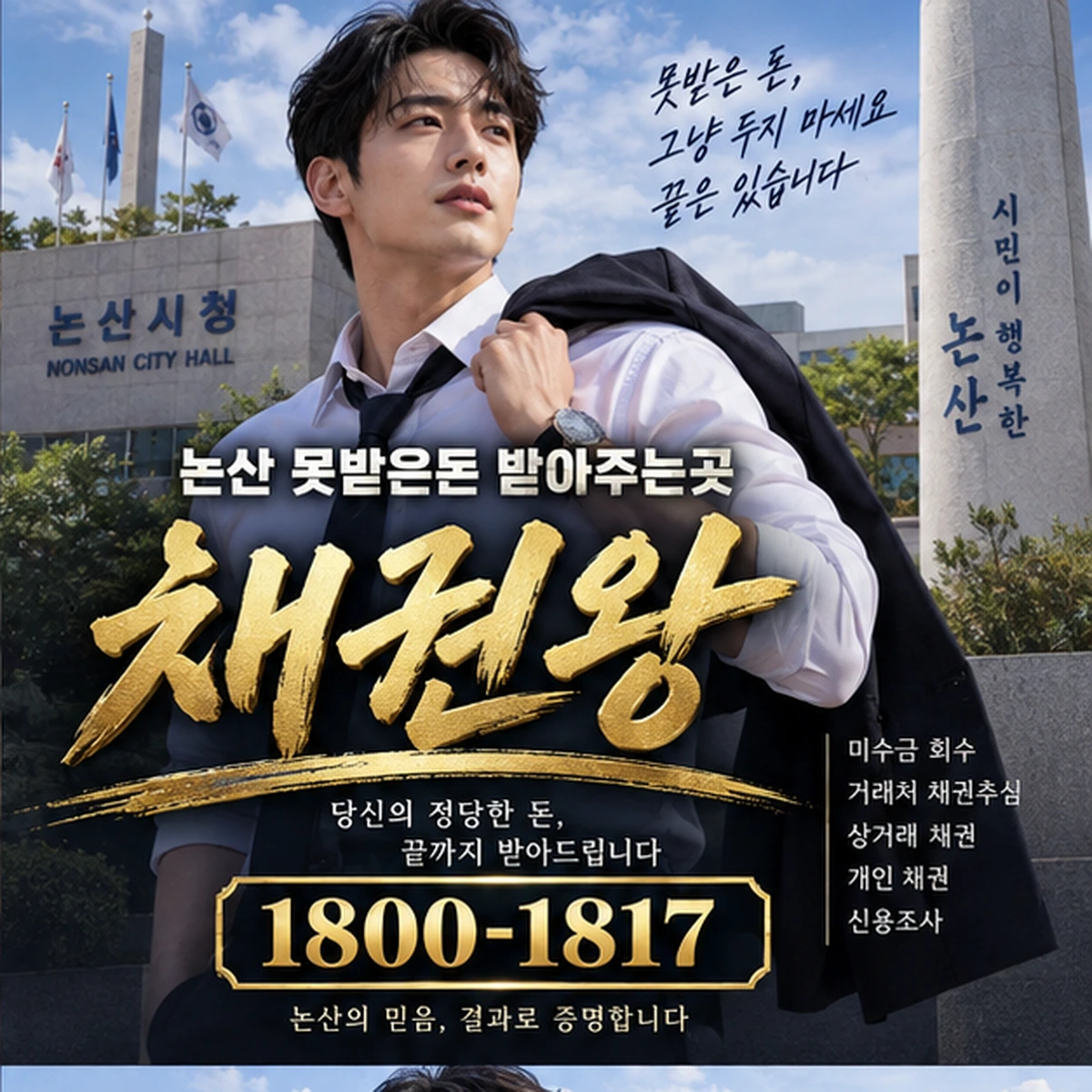 논산 못받은돈 받아주는곳 자료를 검토하는 김실장