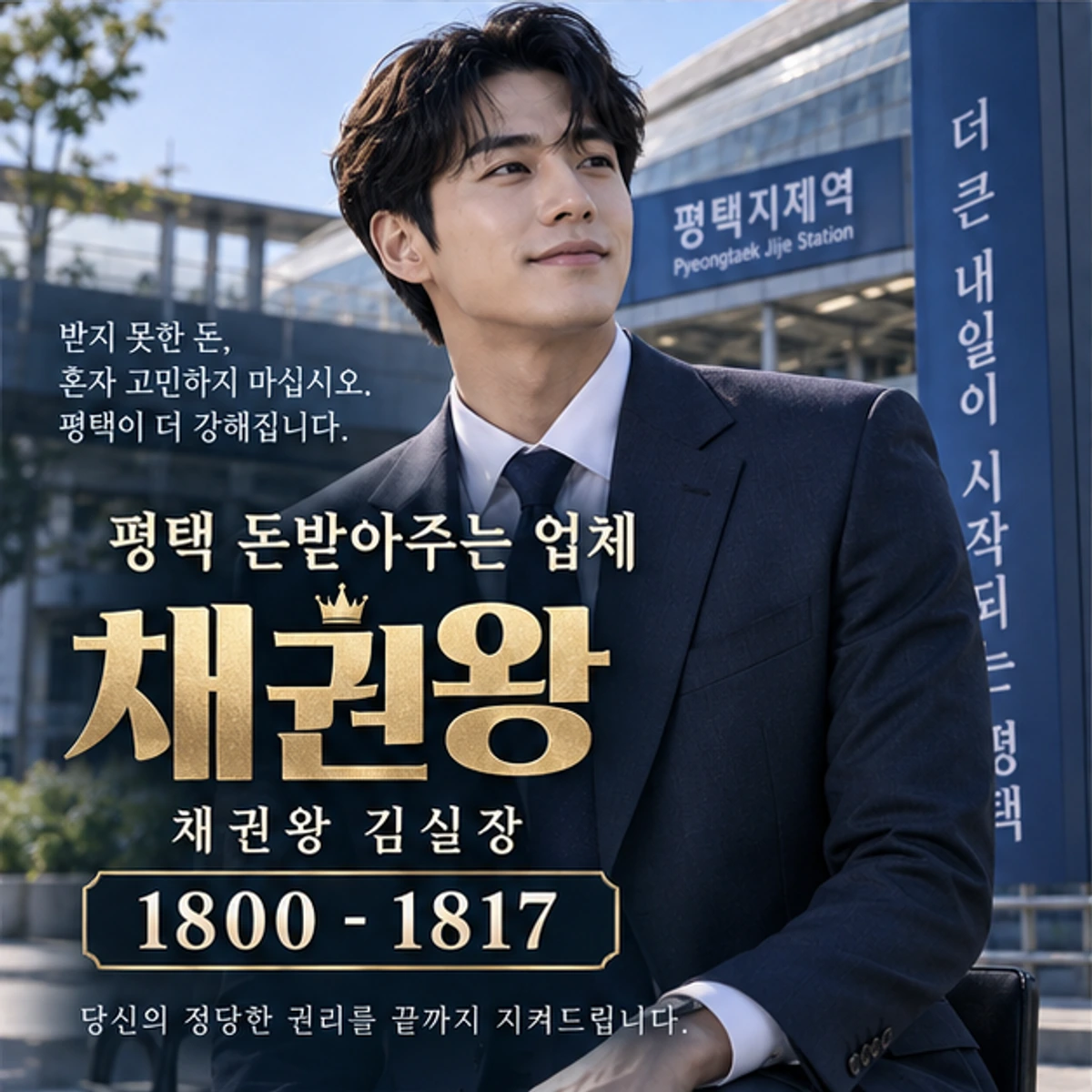 평택 돈받아주는 업체 자료를 검토하는 김실장