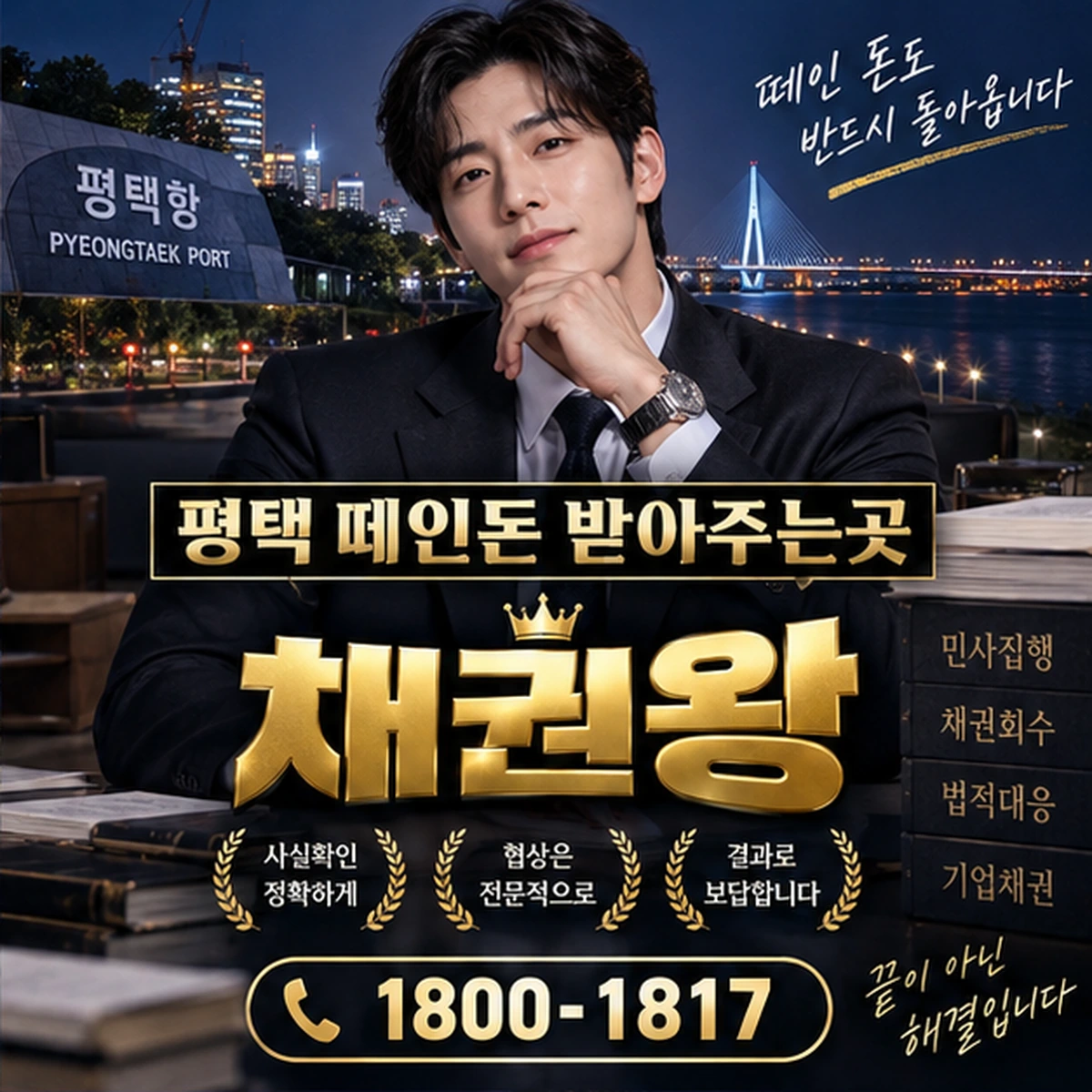 평택 떼인돈 받아주는곳 자료를 검토하는 김실장
