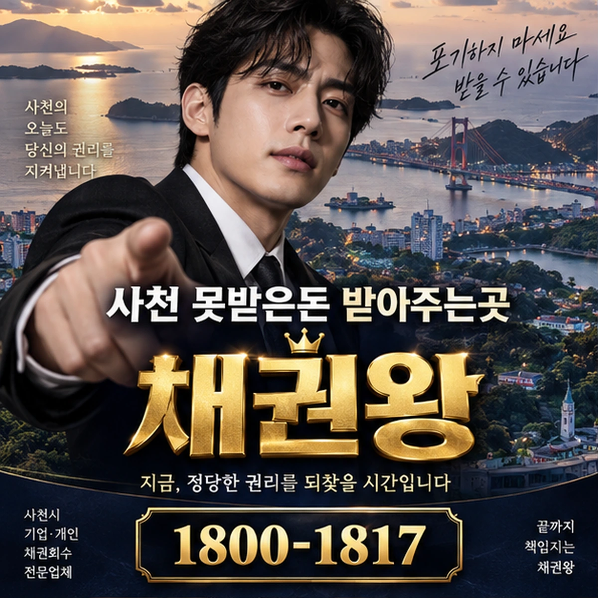 사천 못받은돈 받아주는곳 자료를 검토하는 김실장