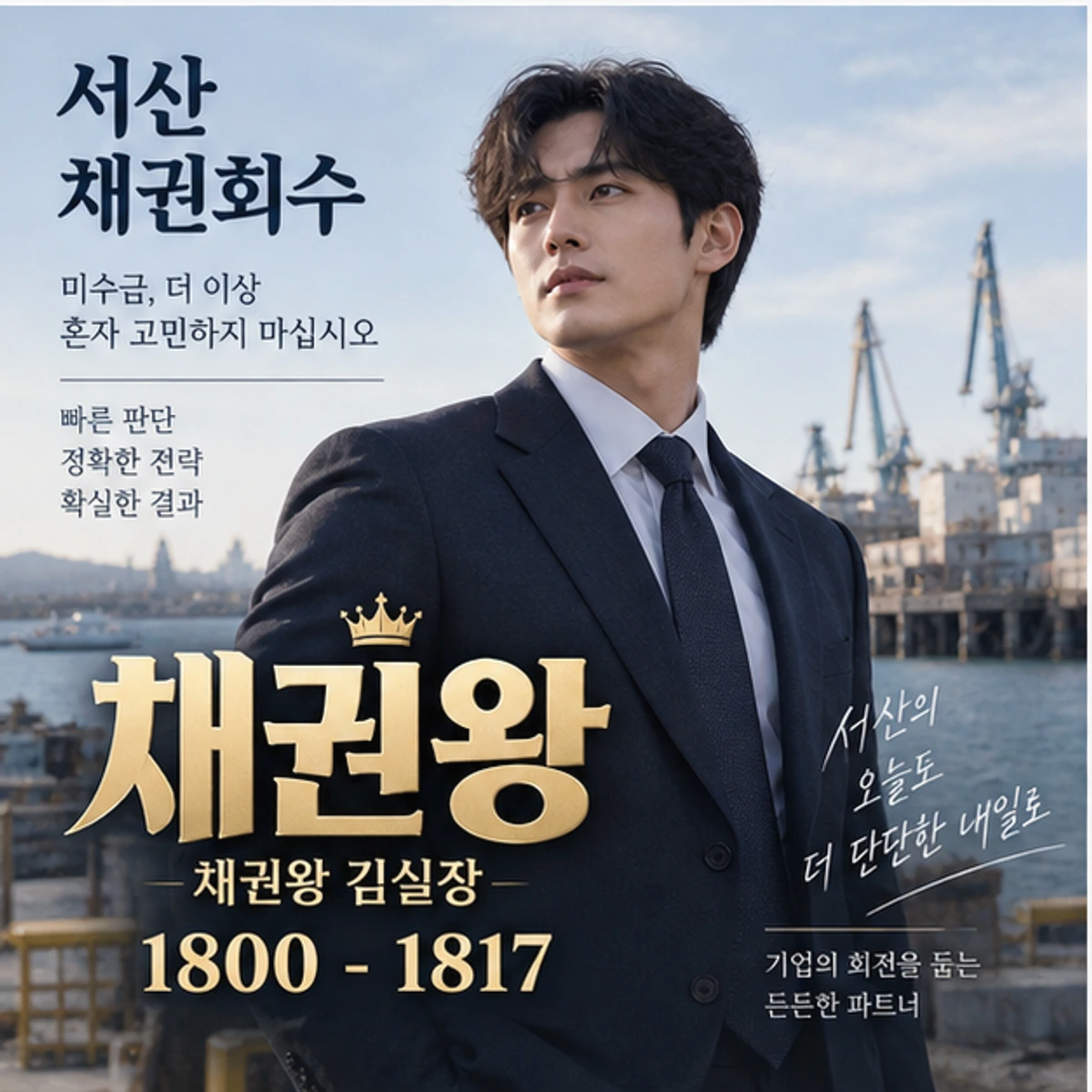 서산 채권회수 자료를 검토하는 김실장