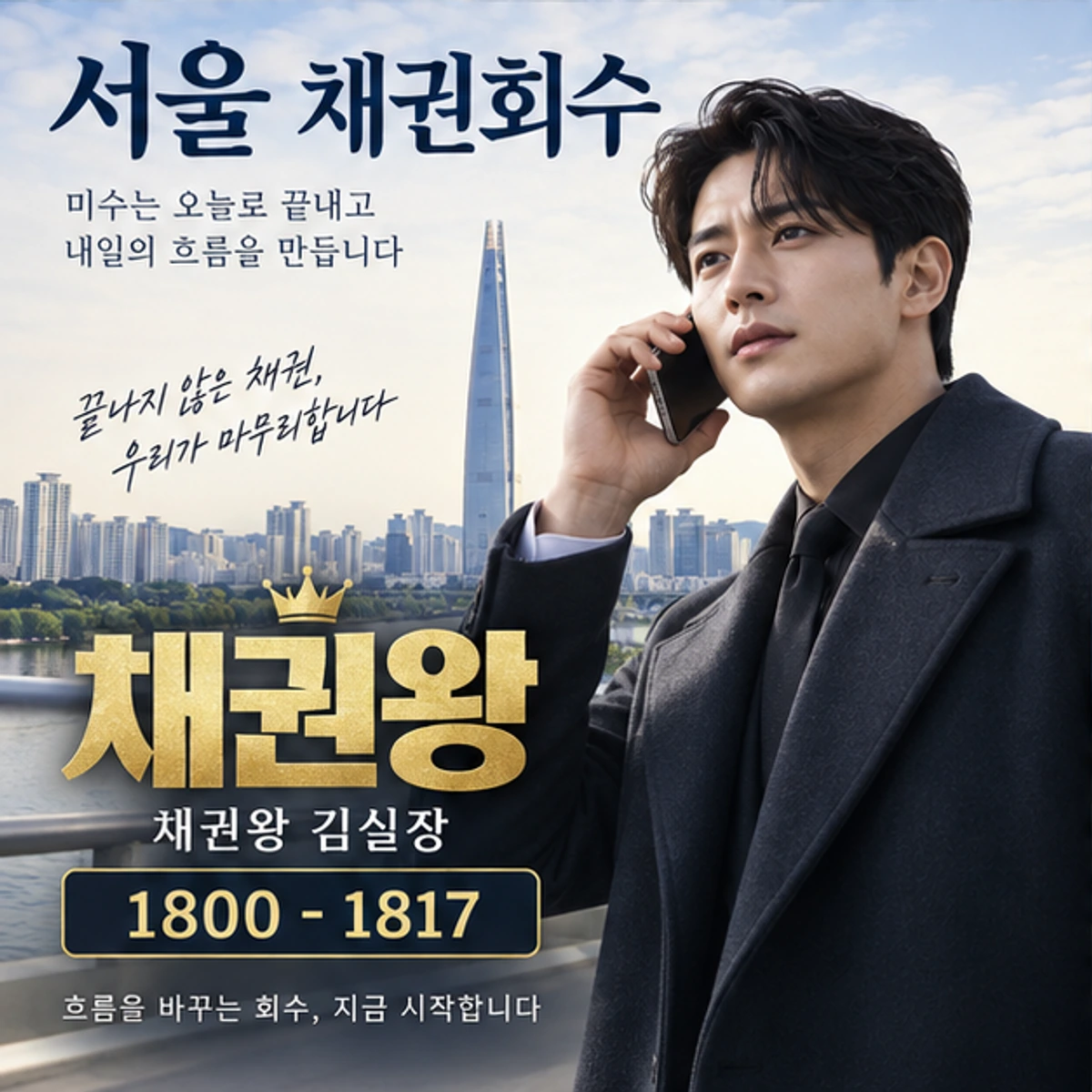 서울 채권회수 자료를 검토하는 김실장